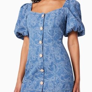 ELLIATT- BLUES MINI DRESS IN BLUE